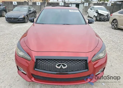 2016 Infiniti Q50 Premium z USA, uszkodzony, nr VIN JN1EV7AP0GM301661